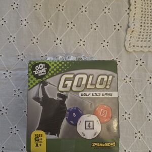 GOLO! Golf Dice Game by - Green, White, Red, Blue